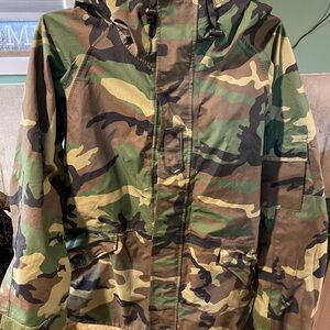 ECWCS Parka Cold Weather Camouflage - M81 Woodland - size XL